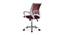 Luzia Study Chair (Red) by Urban Ladder - Design 1 Side View - 466544