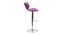 Marlon Bar Stool (Purple) by Urban Ladder - Design 1 Side View - 466557