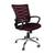 Pierre office chair in maroon lp