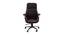 Patrick Office Chair (Brown) by Urban Ladder - Front View Design 1 - 466609