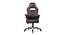 Niagara Gaming Chair (Black & Maroon) by Urban Ladder - Front View Design 1 - 466613