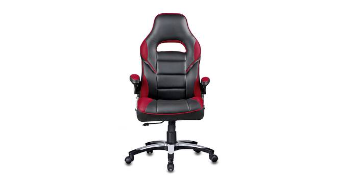 Niagara Gaming Chair (Black & Red) by Urban Ladder - Front View Design 1 - 466615
