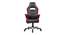 Niagara Gaming Chair (Black & Red) by Urban Ladder - Front View Design 1 - 466615