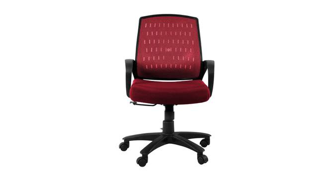Mururoa Office Chair (Brown) by Urban Ladder - Front View Design 1 - 466618
