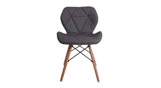 Prisma Dining Chair (Black) by Urban Ladder - Front View Design 1 - 466626