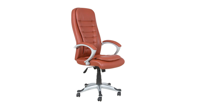 Melville Office Chair (Tan) by Urban Ladder - Cross View Design 1 - 466630