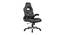 Niagara Gaming Chair (Black & Grey) by Urban Ladder - Cross View Design 1 - 466634