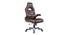 Niagara Gaming Chair (Black & Orange) by Urban Ladder - Cross View Design 1 - 466636