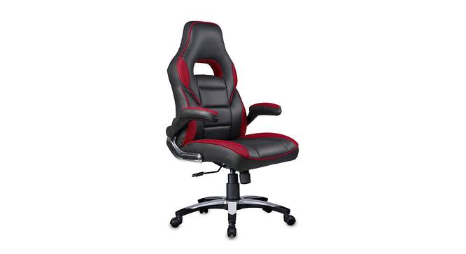 Niagara Gaming Chair (Black & Red) by Urban Ladder - Cross View Design 1 - 466637