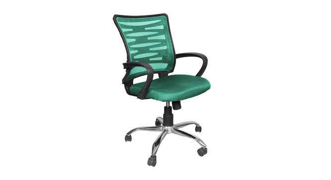 Matthew Office Chair (Maroon) by Urban Ladder - Cross View Design 1 - 466643