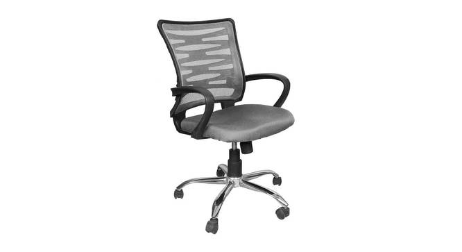 Ouvea Office Chair (Grey) by Urban Ladder - Cross View Design 1 - 466644