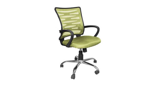 Mascarene Office Chair (Light Grey) by Urban Ladder - Cross View Design 1 - 466645