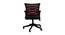 Nouvelle Office Chair (Red) by Urban Ladder - Design 1 Side View - 466663