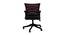 Pierre Office Chair (Maroon) by Urban Ladder - Design 1 Side View - 466668