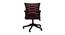 Miquelon Office Chair (Maroon) by Urban Ladder - Design 1 Side View - 466669