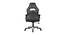 Niagara Gaming Chair (Black & Grey) by Urban Ladder - Rear View Design 1 - 466678