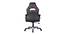 Niagara Gaming Chair (Black & Red) by Urban Ladder - Rear View Design 1 - 466681