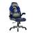Seymour gaming chair in black n blue lp