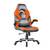 Seymour gaming chair in black n orange nlu lp