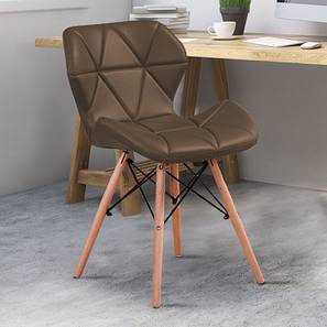 Wing Chair Design Prisma Dining Chair (Brown)