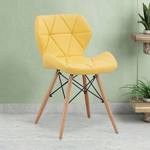 Engineered Wood Dining Chairs Design Prisma Engineered Wood Dining Chair set of 1 in Teak Finish