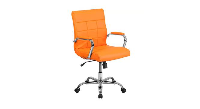Santiago Office Chair (Orange) by Urban Ladder - Front View Design 1 - 466720