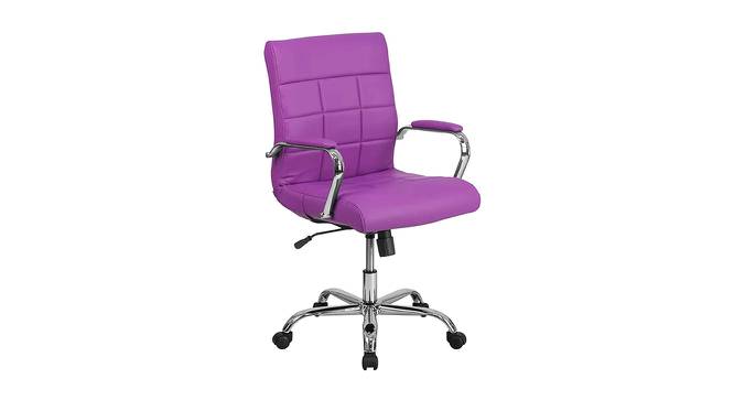 Santiago Office Chair (Purple) by Urban Ladder - Front View Design 1 - 466722