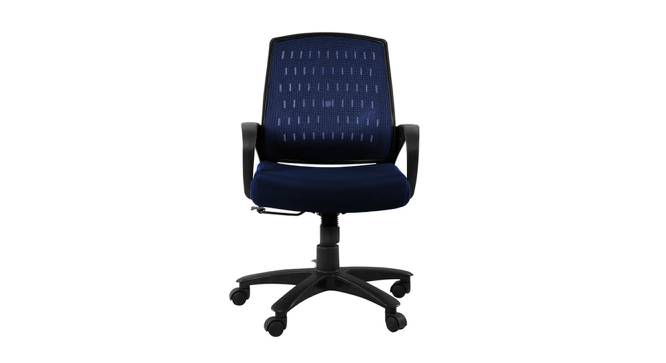 Raiatea Office Chair (Dark Brown) by Urban Ladder - Front View Design 1 - 466731