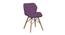 Prisma Dining Chair (Purple) by Urban Ladder - Front View Design 1 - 466740