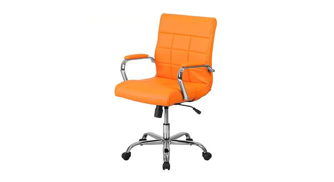 Santiago Office Chair (Orange) by Urban Ladder - Cross View Design 1 - 466744