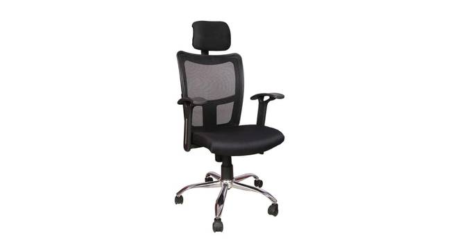 Sable Office Chair (Black) by Urban Ladder - Cross View Design 1 - 466748