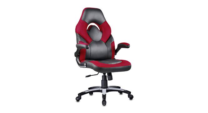 Seymour Gaming Chair (Black & Red) by Urban Ladder - Cross View Design 1 - 466754