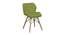 Prisma Dining Chair (Green) by Urban Ladder - Cross View Design 1 - 466757