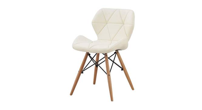 Prisma Dining Chair (White) by Urban Ladder - Cross View Design 1 - 466758