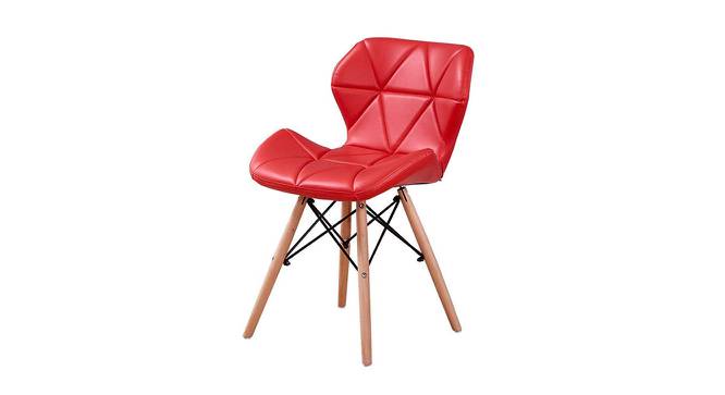 Prisma Dining Chair (Red) by Urban Ladder - Cross View Design 1 - 466759
