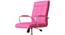 Santiago Office Chair (Pink) by Urban Ladder - Design 1 Side View - 466763