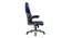 Seymour Gaming Chair (Black & Blue) by Urban Ladder - Design 1 Side View - 466768