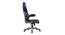 Seymour Gaming Chair (Black & Blue) by Urban Ladder - Design 1 Side View - 466768