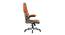 Seymour Gaming Chair (Black & Orange) by Urban Ladder - Design 1 Side View - 466771