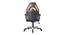 Seymour Gaming Chair (Black & Orange) by Urban Ladder - Rear View Design 1 - 466783
