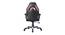 Seymour Gaming Chair (Black & Red) by Urban Ladder - Rear View Design 1 - 466784