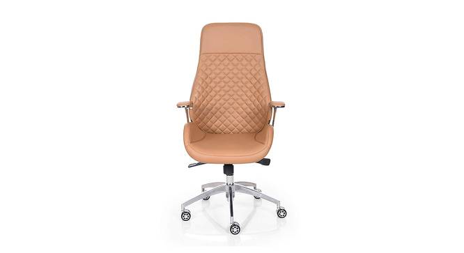 Sverdrup Office Chair (Tan) by Urban Ladder - Front View Design 1 - 466823