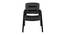 Tierra Study Chair (Black) by Urban Ladder - Front View Design 1 - 466825