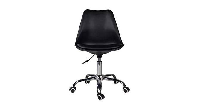 Wallis Office Chair (Black) by Urban Ladder - Front View Design 1 - 466828