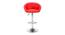 Vida Bar Stool (Red) by Urban Ladder - Front View Design 1 - 466830