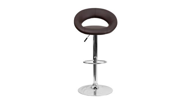 Wade Bar Stool (Brown) by Urban Ladder - Front View Design 1 - 466839