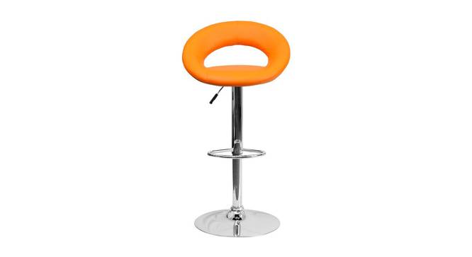 Wade Bar Stool (Orange) by Urban Ladder - Front View Design 1 - 466840