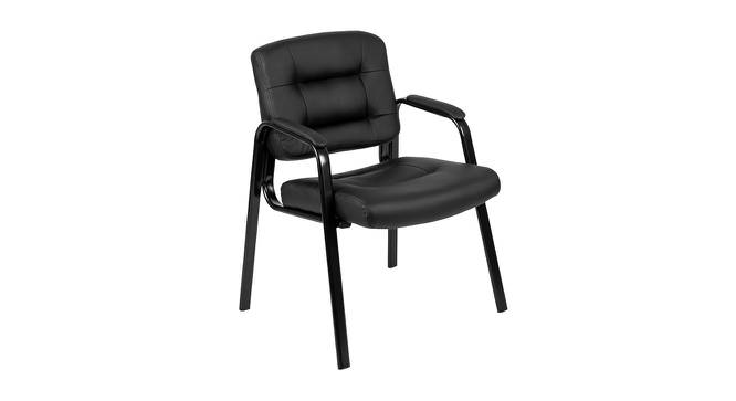 Tierra Study Chair (Black) by Urban Ladder - Cross View Design 1 - 466844
