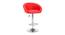 Vida Bar Stool (Red) by Urban Ladder - Cross View Design 1 - 466849