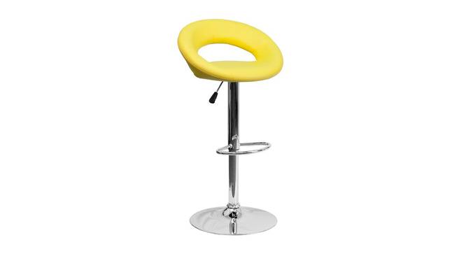 Wade Bar Stool (Yellow) by Urban Ladder - Cross View Design 1 - 466856